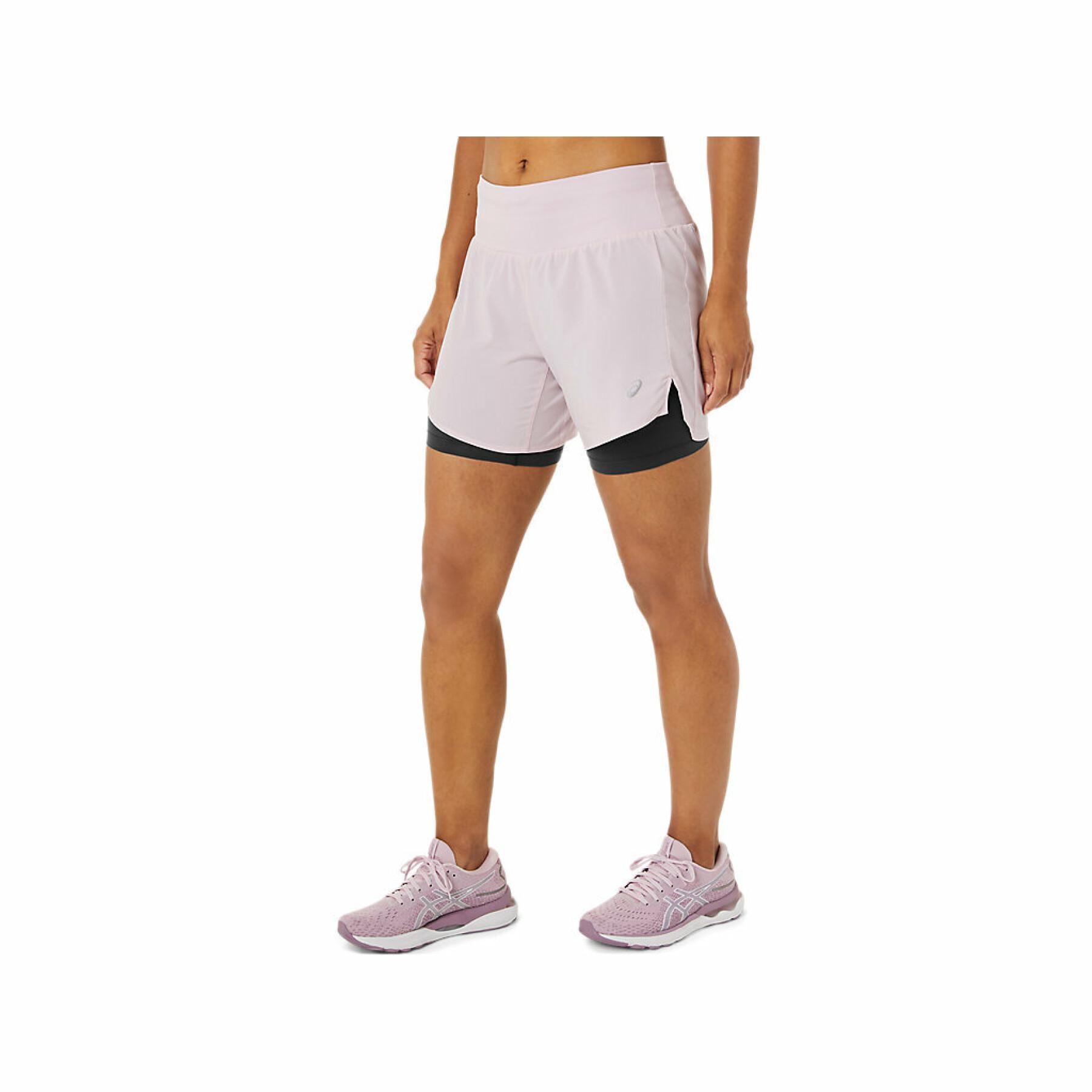 Shorts för kvinnor Asics Road 2-N-1 5.5in